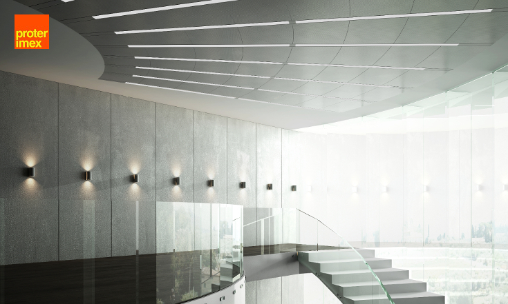Soffitto riscaldamento e raffrescamento radiante